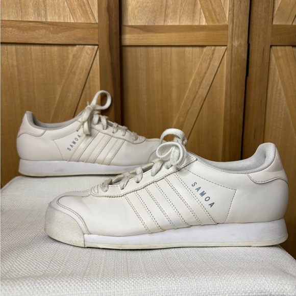Adidas Samoa White Sneakers - Picture 1 of 7
